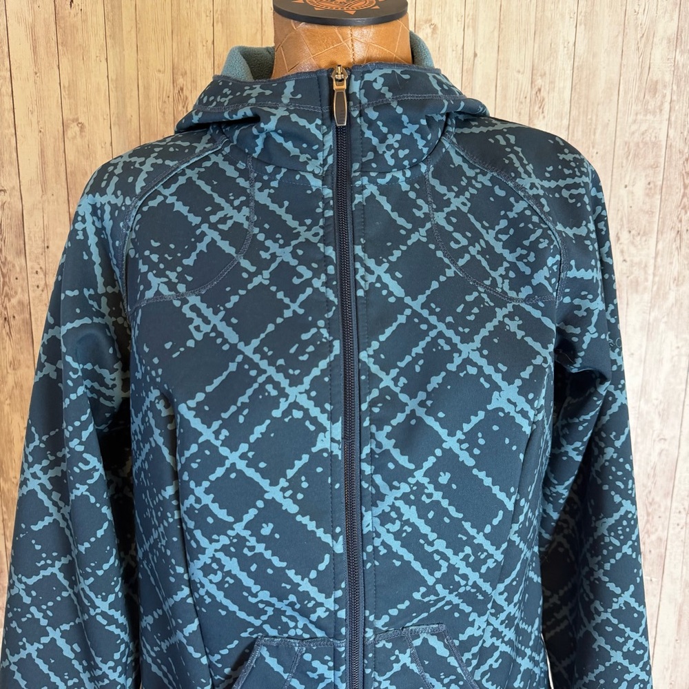 Columbia Blue Sweet Slope Soft Shell Fleece-Lined Jacket - Picture 3 of 6